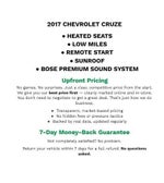 2017 Chevrolet Cruze LT