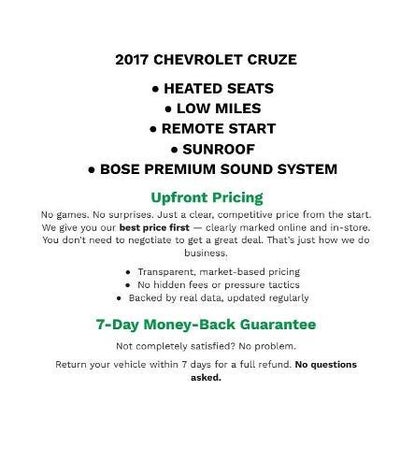 2017 Chevrolet Cruze LT