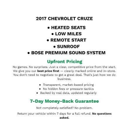 2017 Chevrolet Cruze LT