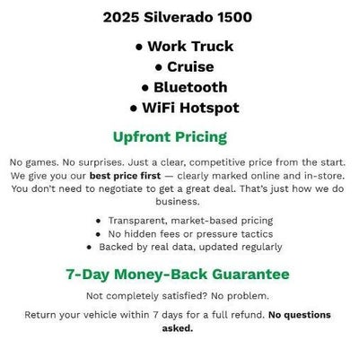 2025 Chevrolet Silverado 1500 WT