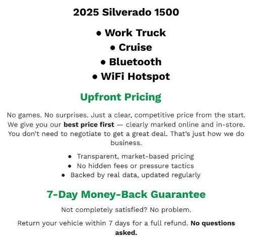 2025 Chevrolet Silverado 1500 WT