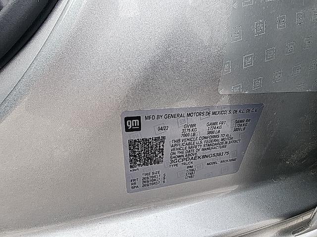 2022 Chevrolet Silverado 1500 WT