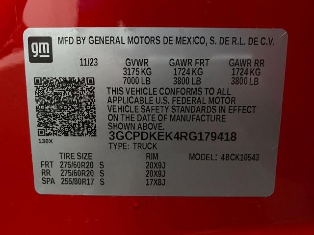 2024 Chevrolet Silverado 1500 LT (2FL)