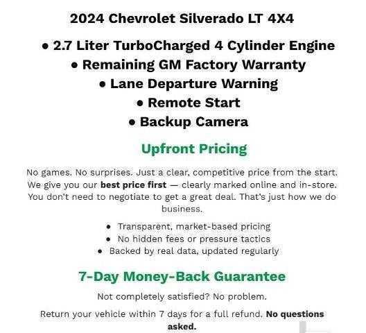 2024 Chevrolet Silverado 1500 LT (2FL)