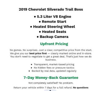 2019 Chevrolet Silverado 1500 LT Trail Boss