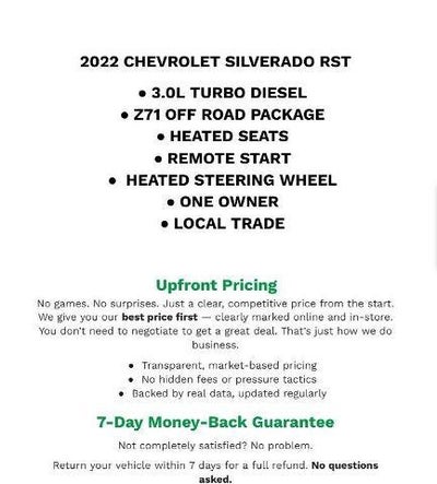 2022 Chevrolet Silverado 1500 RST