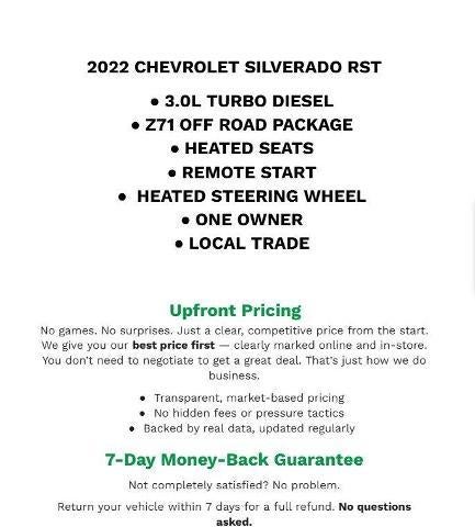 2022 Chevrolet Silverado 1500 RST
