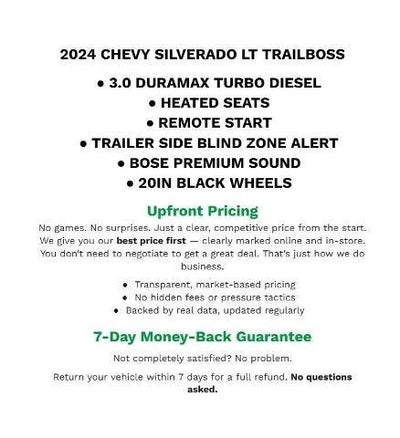 2024 Chevrolet Silverado 1500 LT Trail Boss