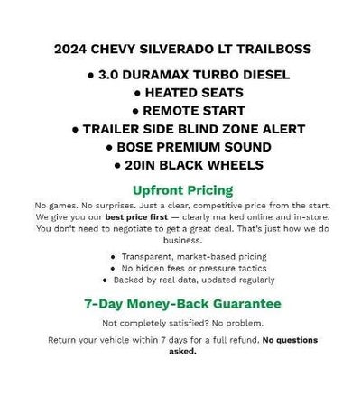 2024 Chevrolet Silverado 1500 LT Trail Boss