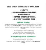 2022 Chevrolet Silverado 1500 LT Trail Boss