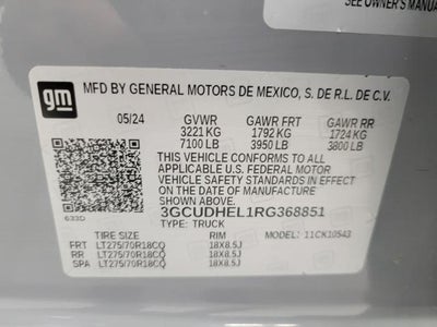 2024 Chevrolet Silverado 1500 ZR2