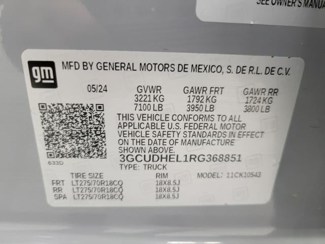 2024 Chevrolet Silverado 1500 ZR2