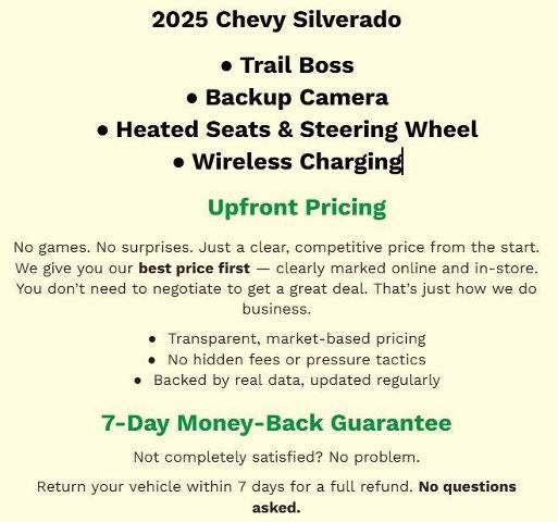 2025 Chevrolet Silverado 1500 LT Trail Boss