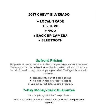 2017 Chevrolet Silverado 1500 LT