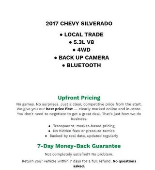 2017 Chevrolet Silverado 1500 LT