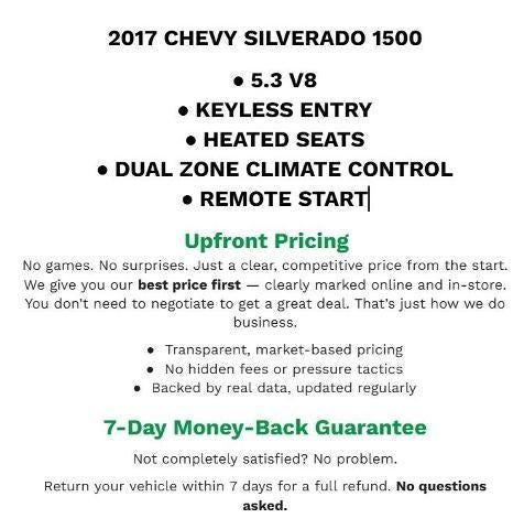 2017 Chevrolet Silverado 1500 LT