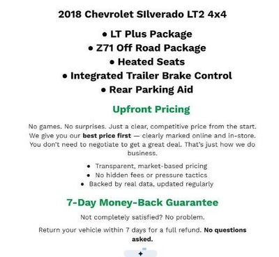 2018 Chevrolet Silverado 1500 LT