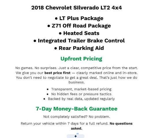 2018 Chevrolet Silverado 1500 LT