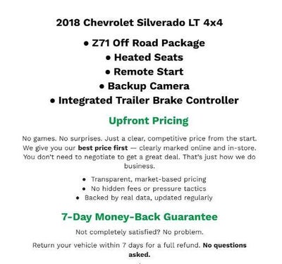 2018 Chevrolet Silverado 1500 LT