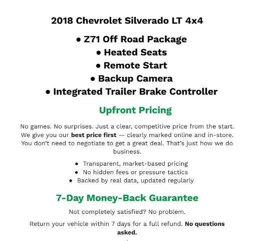 2018 Chevrolet Silverado 1500 LT