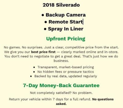 2018 Chevrolet Silverado 1500 LT