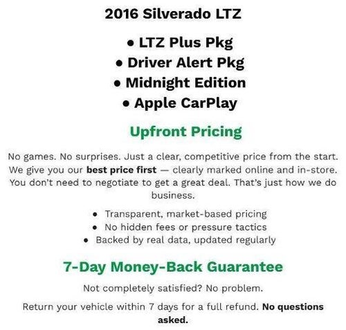 2016 Chevrolet Silverado 1500 LTZ