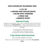 2018 Chevrolet Silverado 1500 High Country