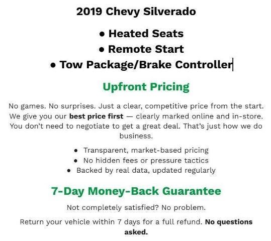 2019 Chevrolet Silverado 1500 RST