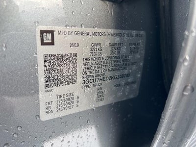 2019 Chevrolet Silverado 1500 High Country