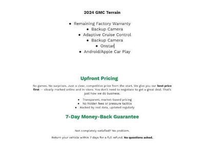 2024 GMC Terrain SLE