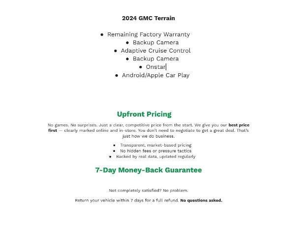 2024 GMC Terrain SLE