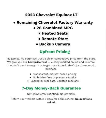 2023 Chevrolet Equinox LT