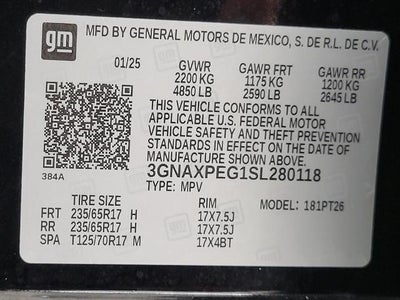 2025 Chevrolet Equinox LT