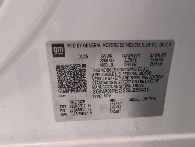 2025 Chevrolet Equinox LT