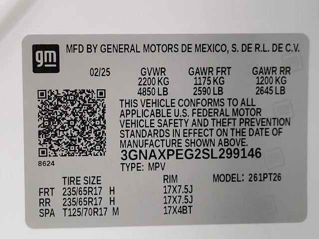 2025 Chevrolet Equinox LT