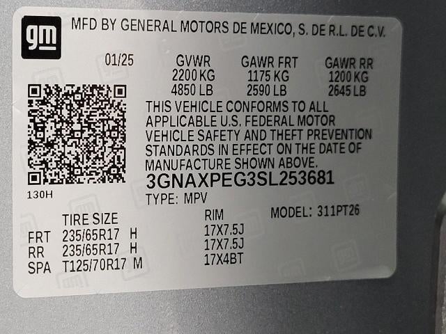 2025 Chevrolet Equinox LT