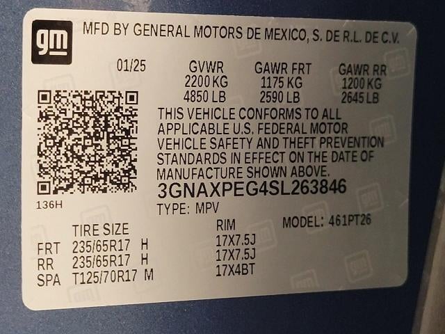 2025 Chevrolet Equinox LT