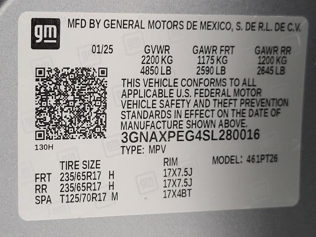 2025 Chevrolet Equinox LT