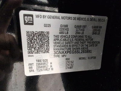 2025 Chevrolet Equinox LT