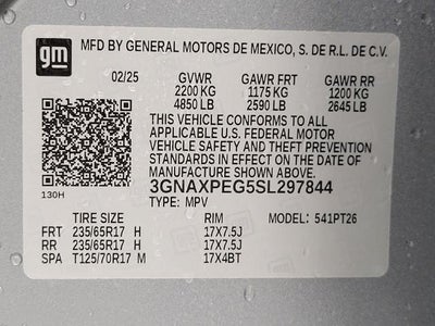 2025 Chevrolet Equinox LT
