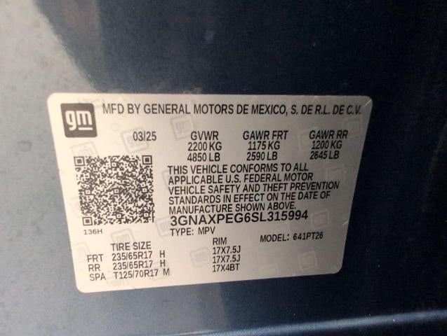 2025 Chevrolet Equinox LT