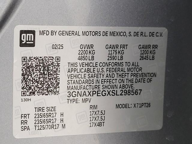 2025 Chevrolet Equinox LT