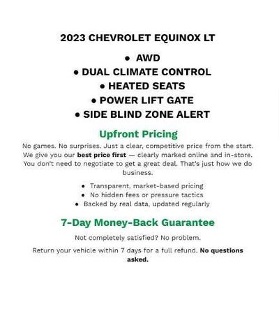 2023 Chevrolet Equinox LT