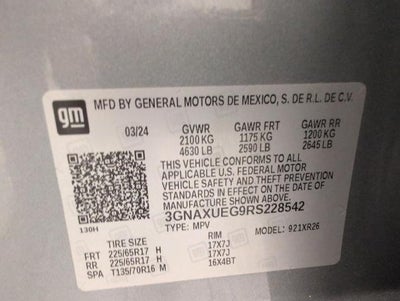 2024 Chevrolet Equinox LT