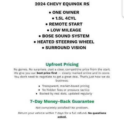 2024 Chevrolet Equinox RS