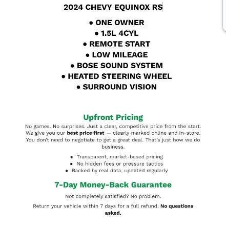 2024 Chevrolet Equinox RS