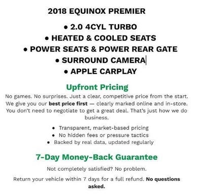 2018 Chevrolet Equinox Premier