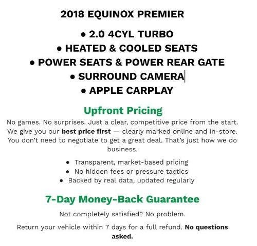 2018 Chevrolet Equinox Premier