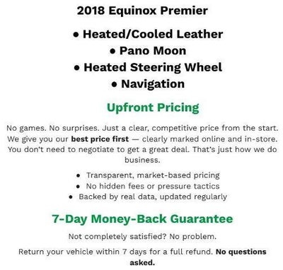 2018 Chevrolet Equinox Premier
