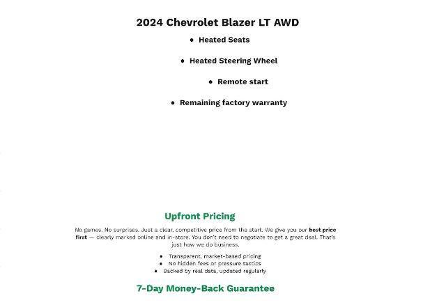 2024 Chevrolet Blazer 2LT